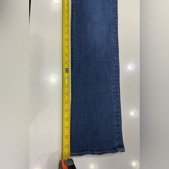 Victoria Beckham DVB Straight Leg Premium Denim Jeans 26x34 LNWO Tags - Picture 10 of 13